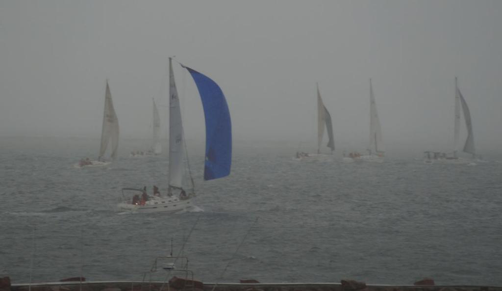 Sailing in an East Coast low © Sail Port Stephens Event Media